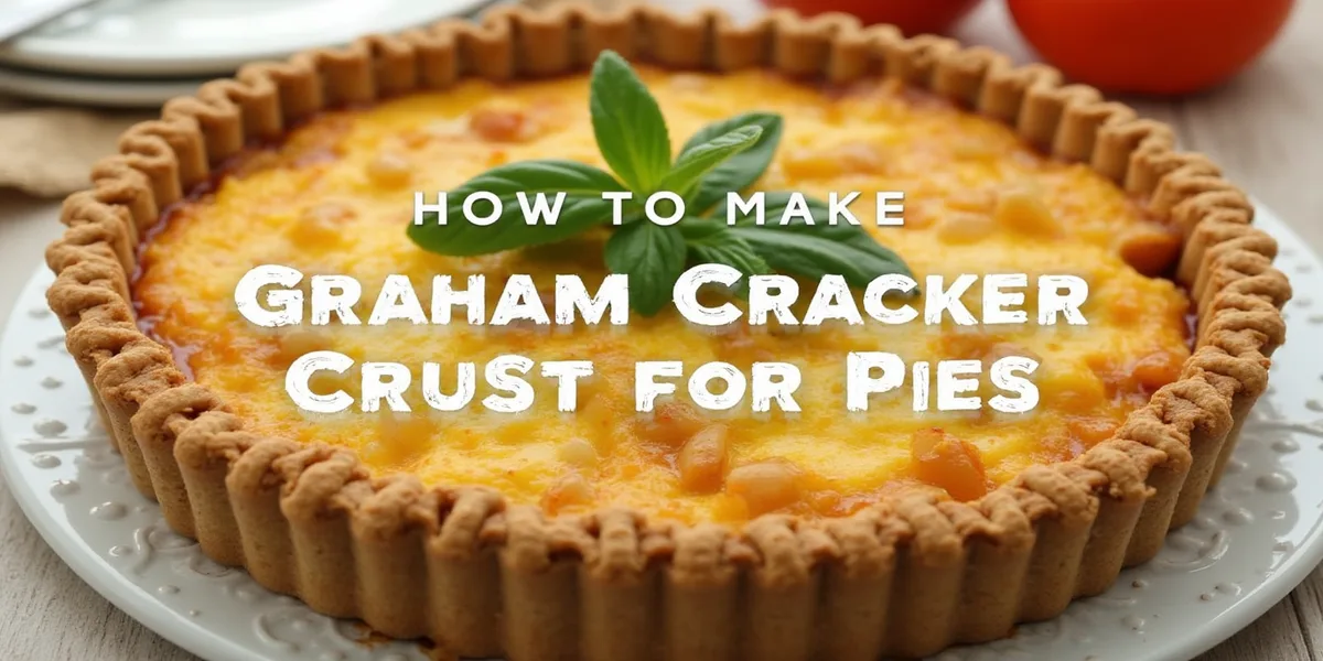 pumpkin pie with graham cracker crust